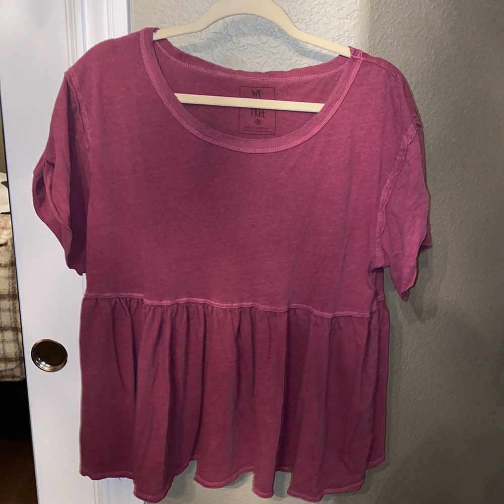 Free People Babydoll shirt